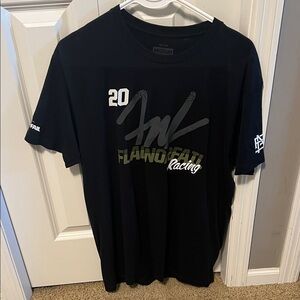 Flag Nor Fail Black Racing Tee